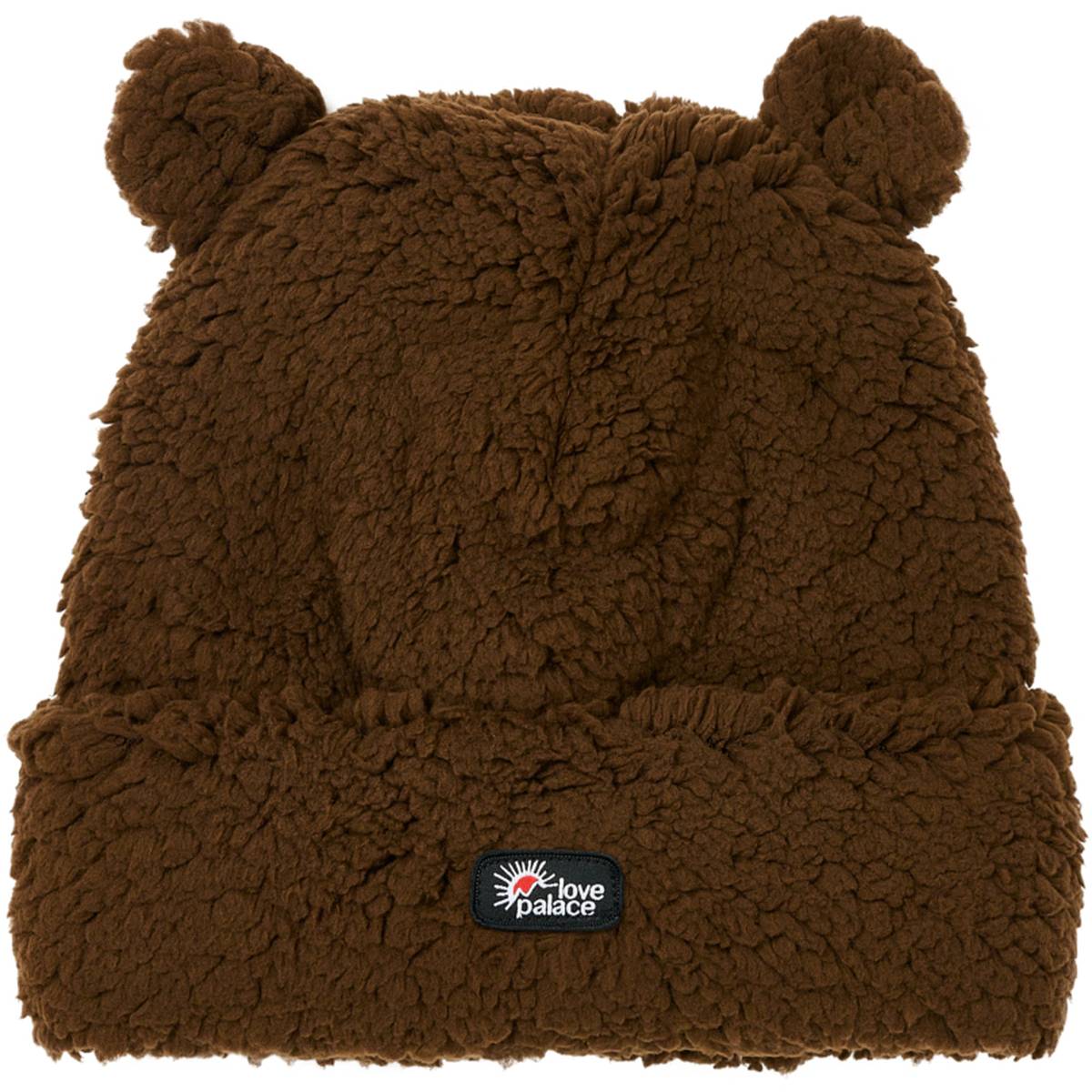 Love Palace Fuzzy Ears Beanie Brown