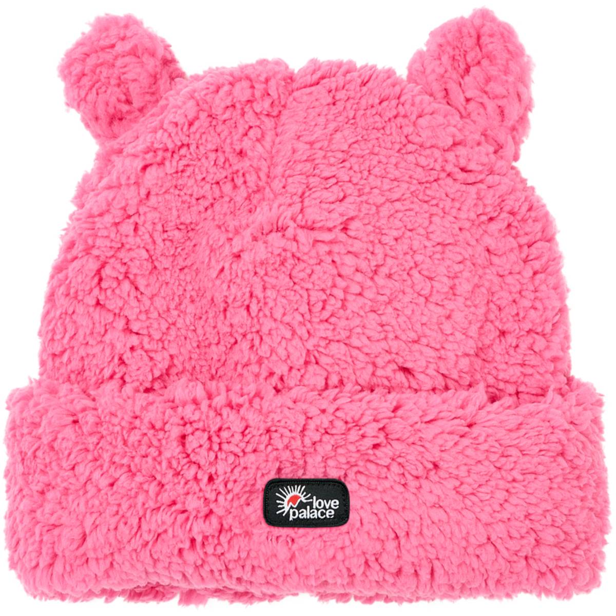 Love Palace Fuzzy Ears Beanie Cherry