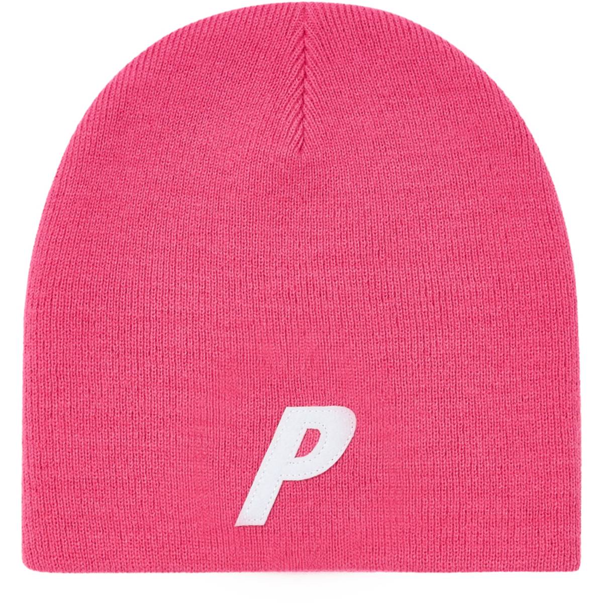 P Nein Cuff Beanie Shock Pink