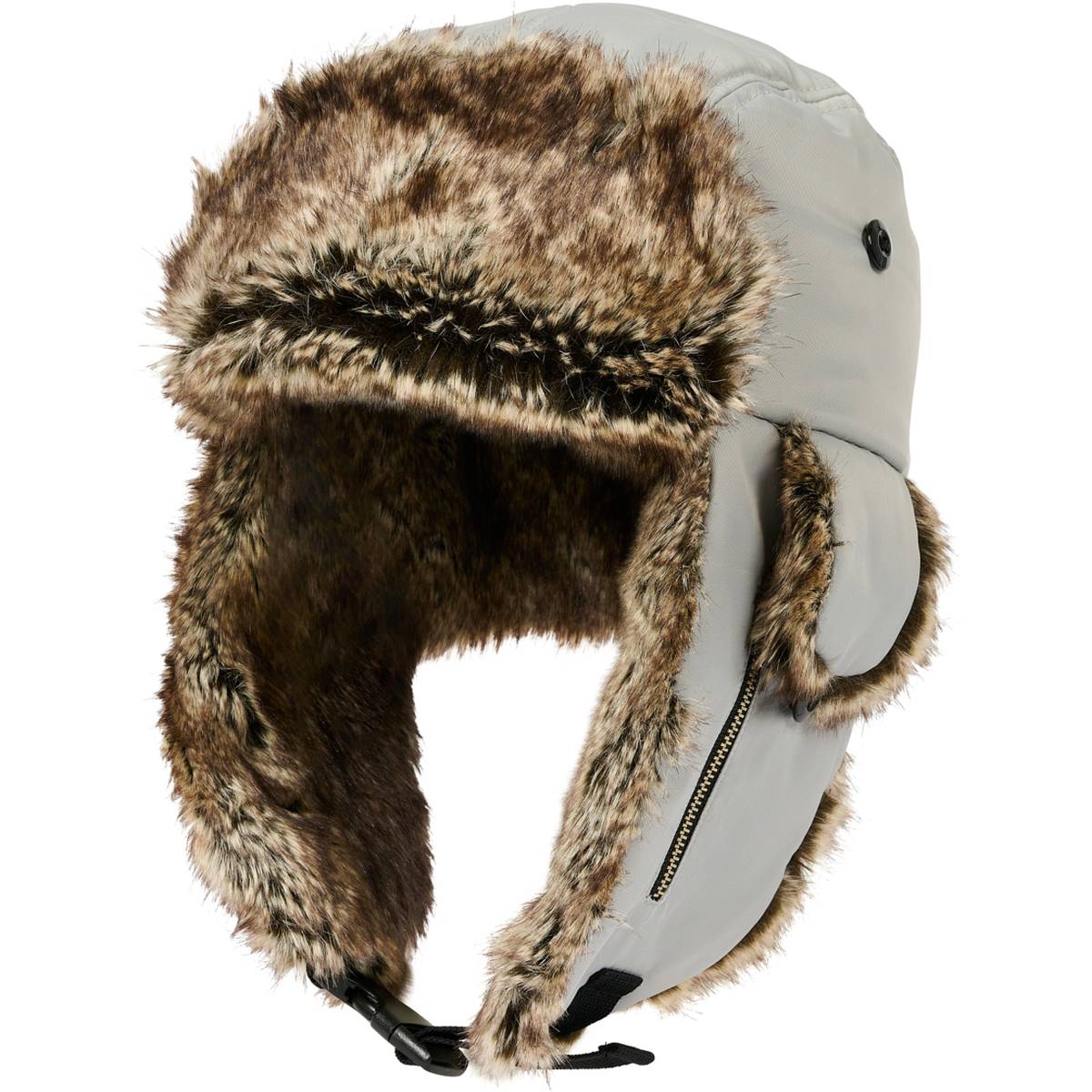 P2b Reverso Fur Trooper Concrete Grey