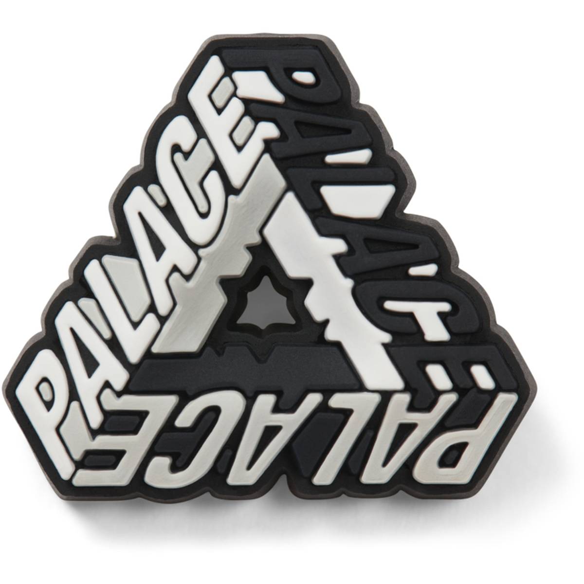P3 Pin Badge Grey / Black