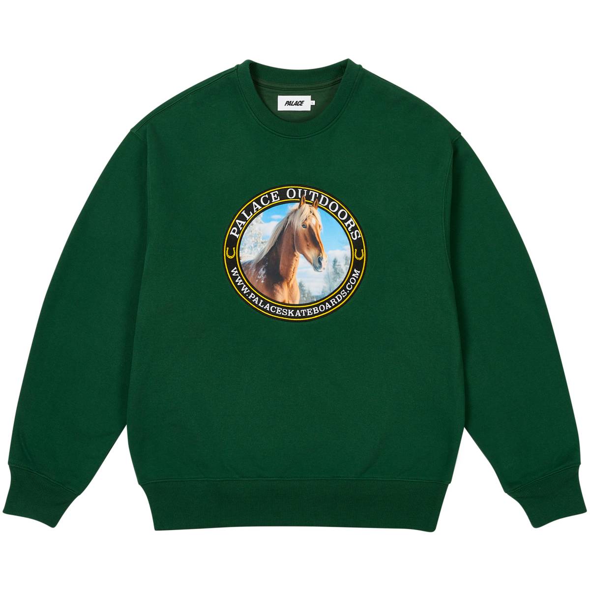 Palace Outdoors Crew Racey Green