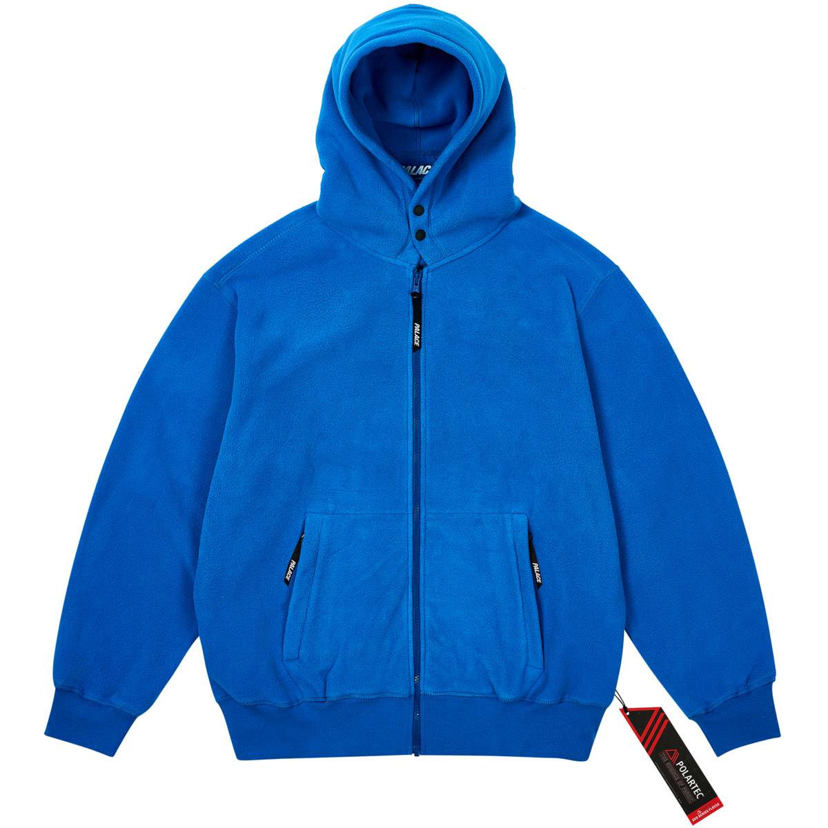 Polartec Lazer Zip Hood Palatial Blue