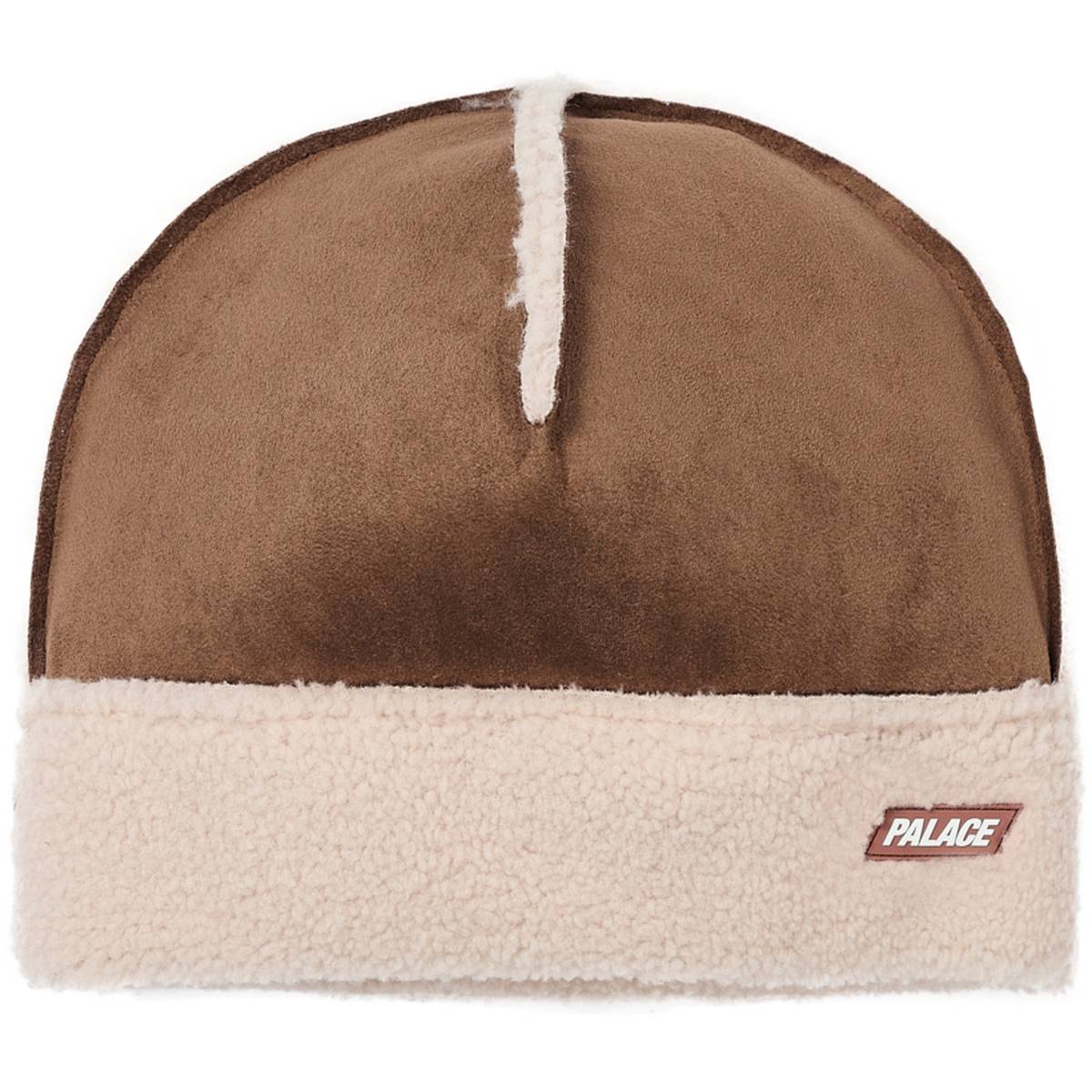 Shearling Beanie Caked Brown