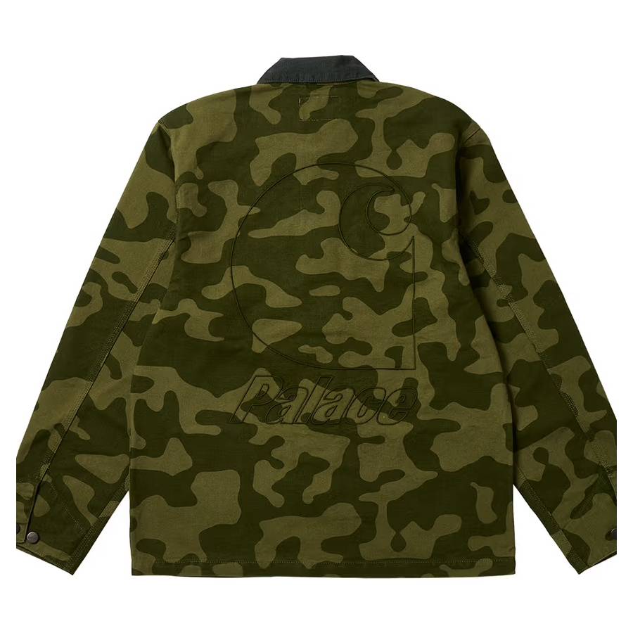Palace Carhartt Wip Michigan Coat Camo