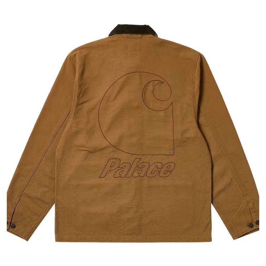 Palace Carhartt Wip Michigan Coat Brown