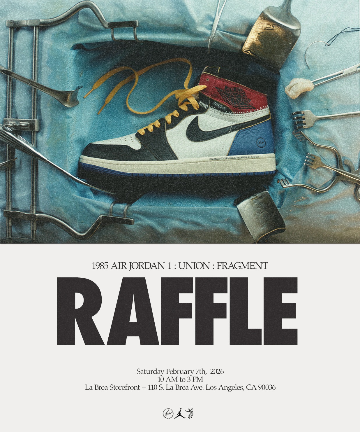 Fragment Design x Union LA x Air Jordan 1 High OG 