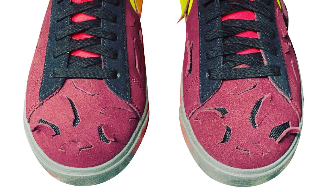 ACRONYM X Nike Blazer Low Night Maroon