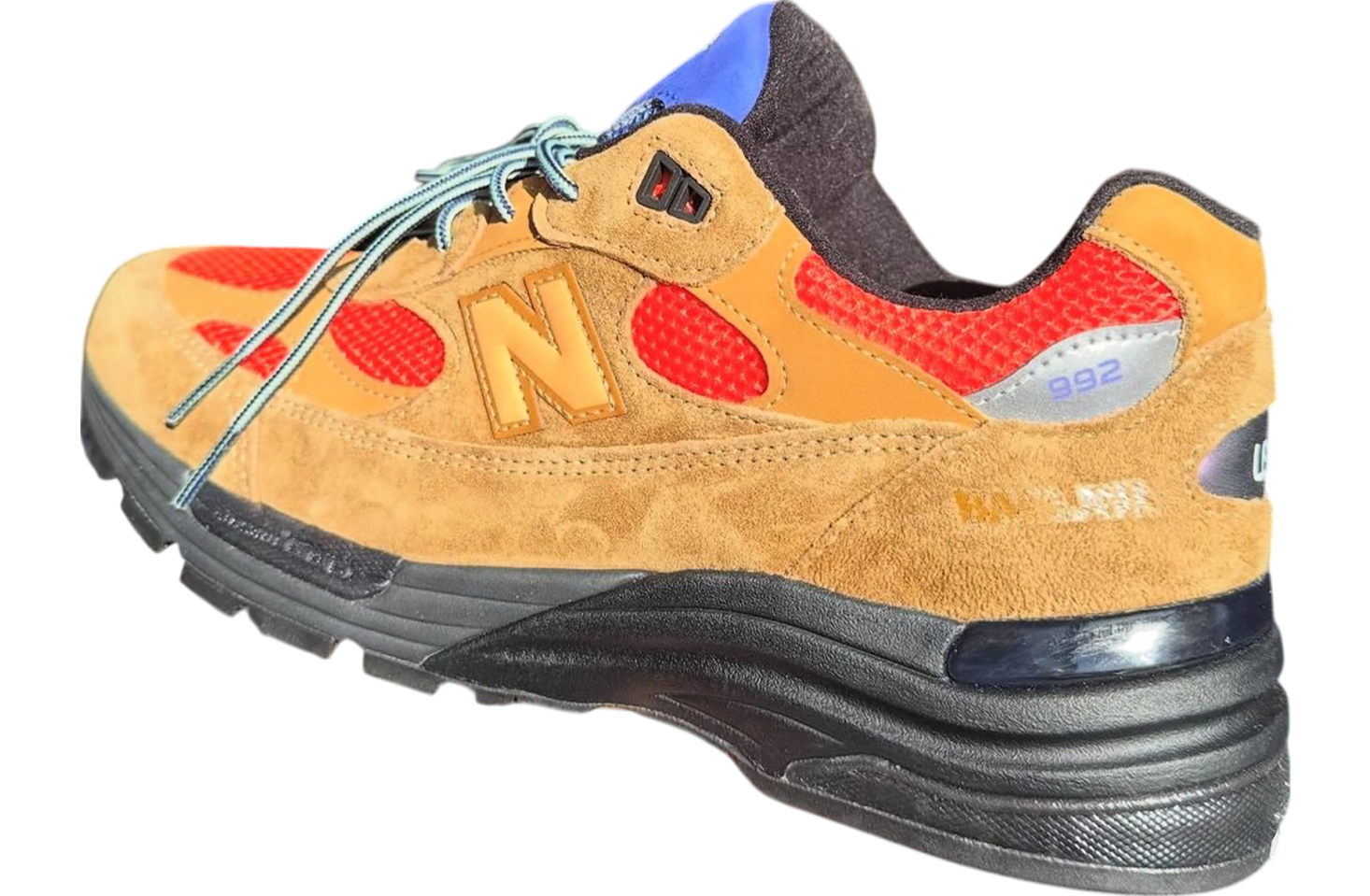 Action Bronson x New Balance 992 Tan / Red