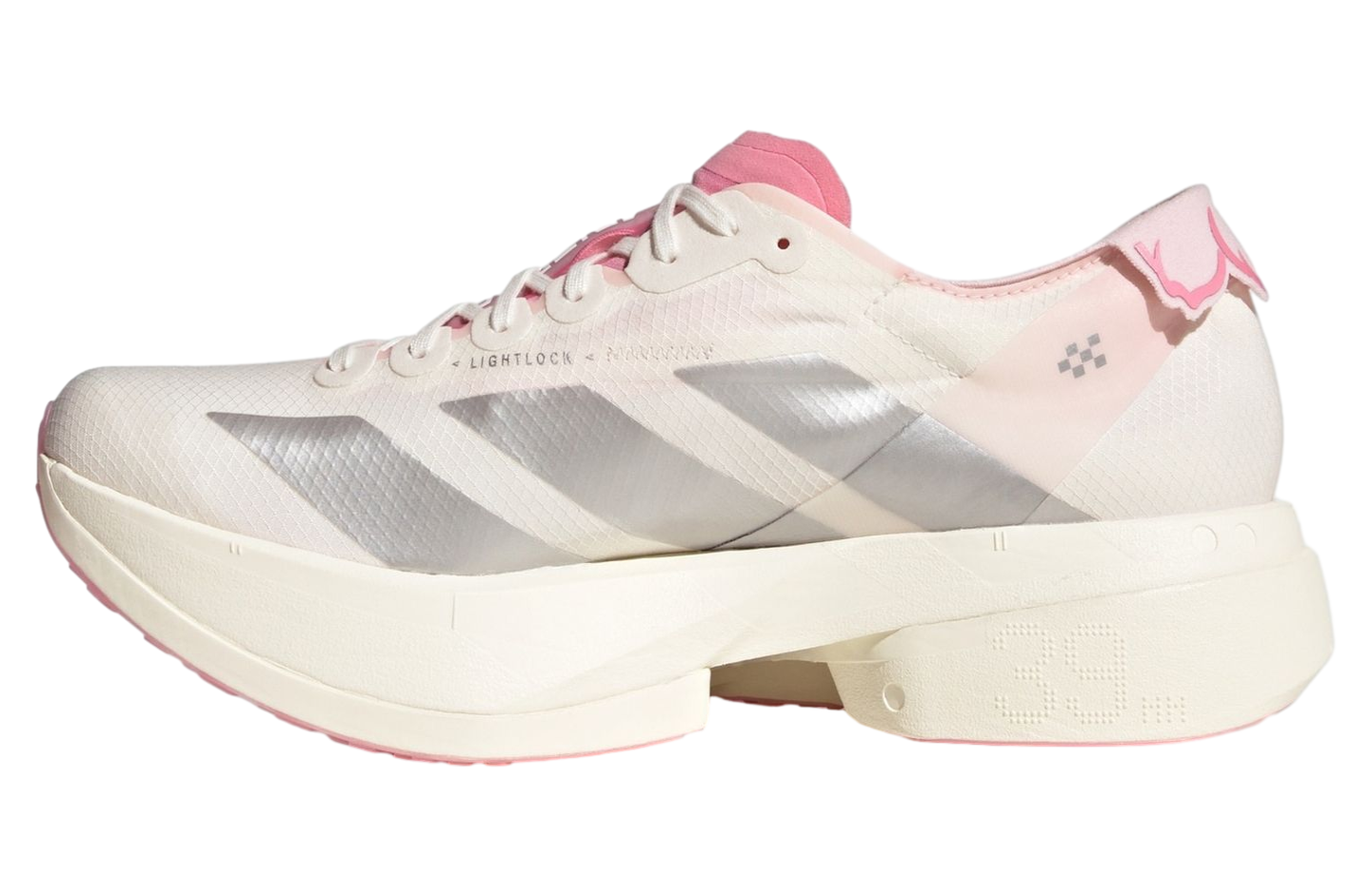 Adidas Adizero Adios Crew White / Silver Metallic