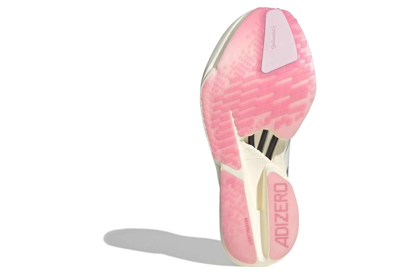 Adidas Adizero Adios Crew White / Silver Metallic