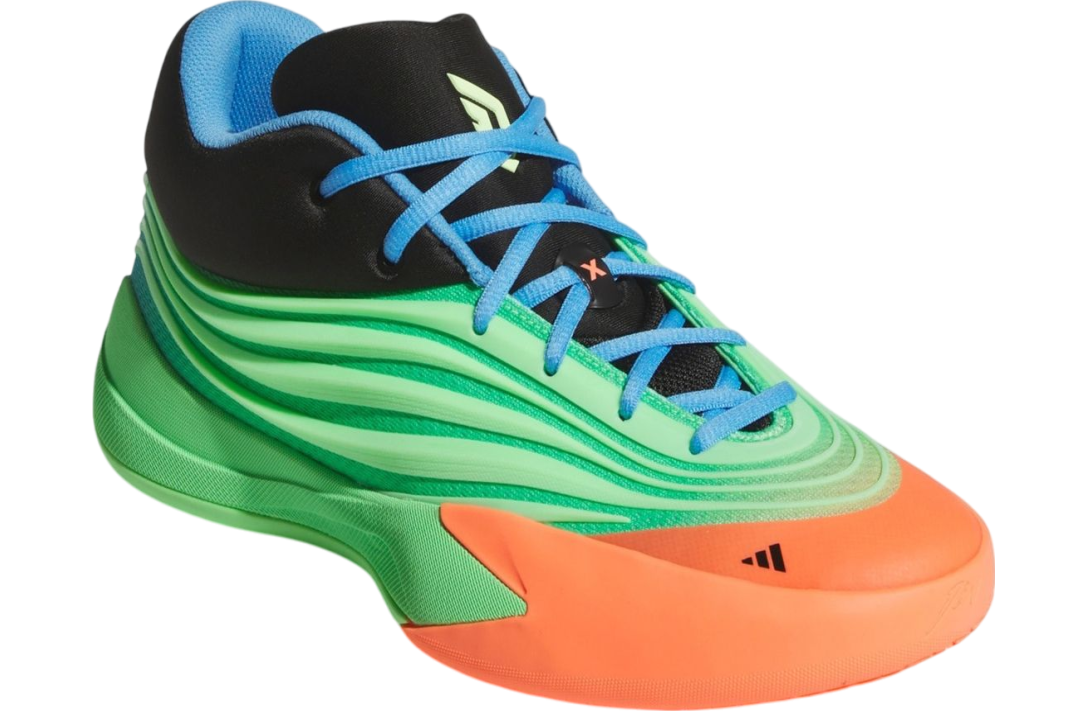 Adidas Dame X Lime Burst / Signal Coral