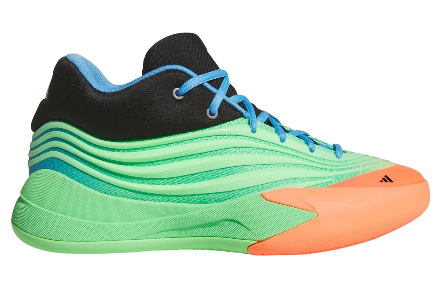 Adidas Dame X Lime Burst / Signal Coral