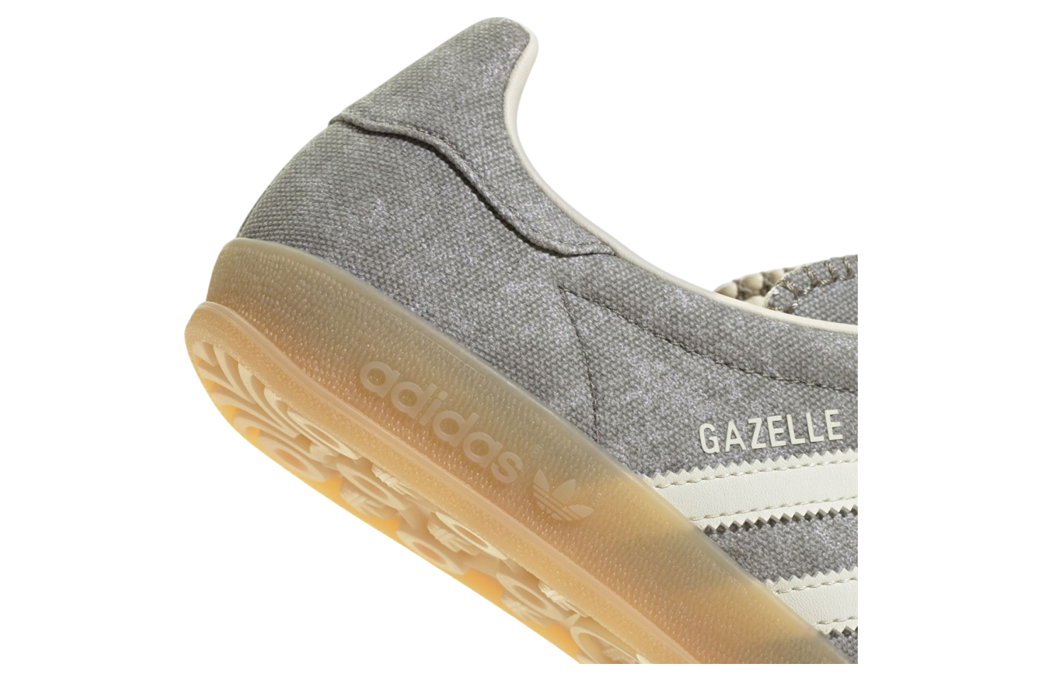 Adidas Gazelle Indoor Silver Pebble / Off White