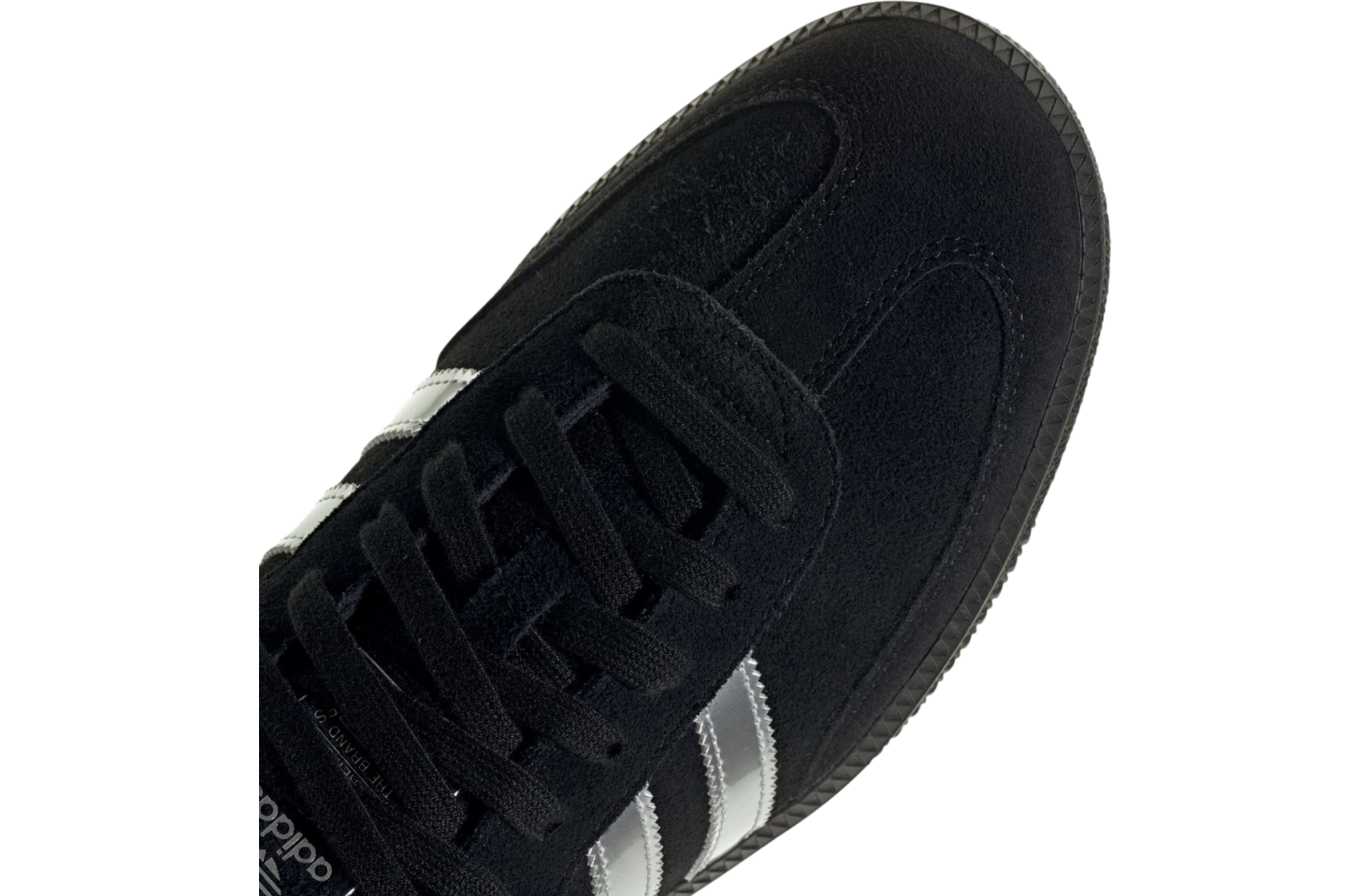 Adidas Samba Core Black / Silver Metallic