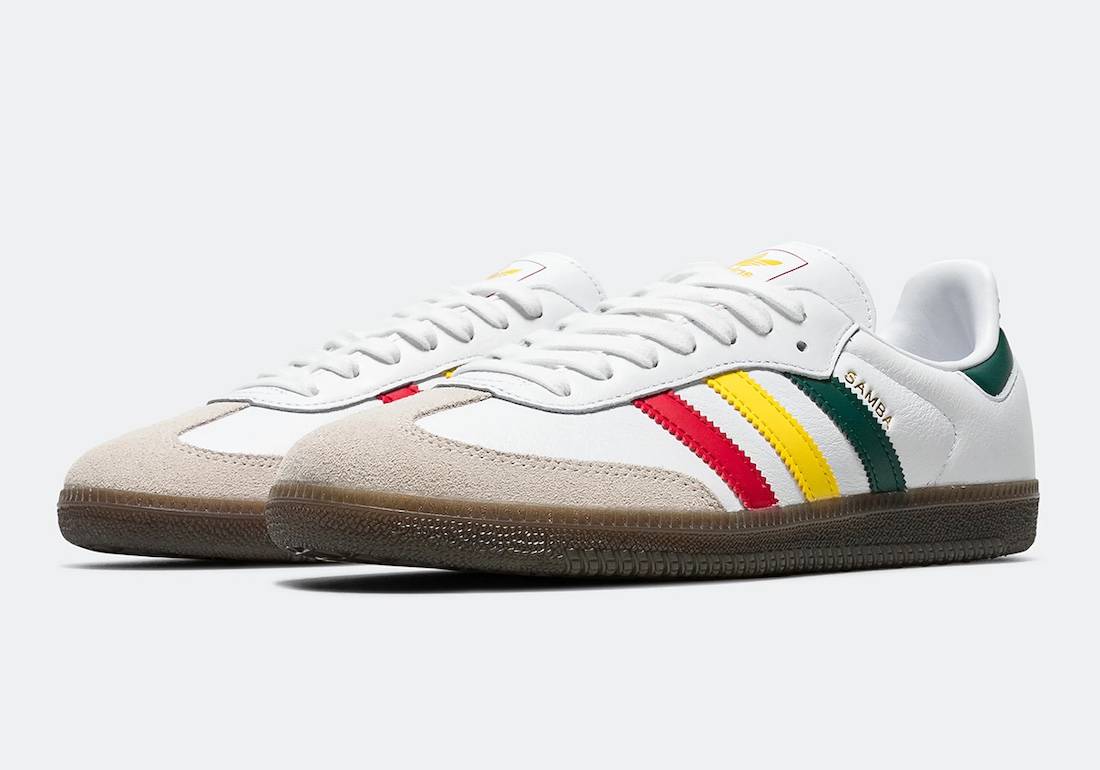 adidas Samba OG Rasta White