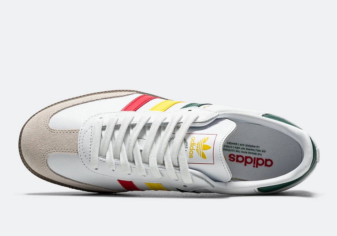 adidas Samba OG Rasta White