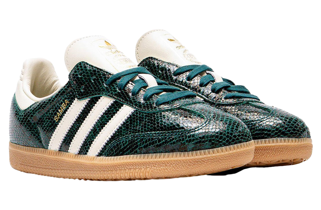 Adidas Samba WMNS Cream White / Collegiate Green