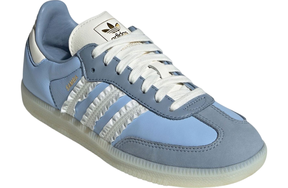 Adidas Samba WMNS Ruffle Stripes Blue / White