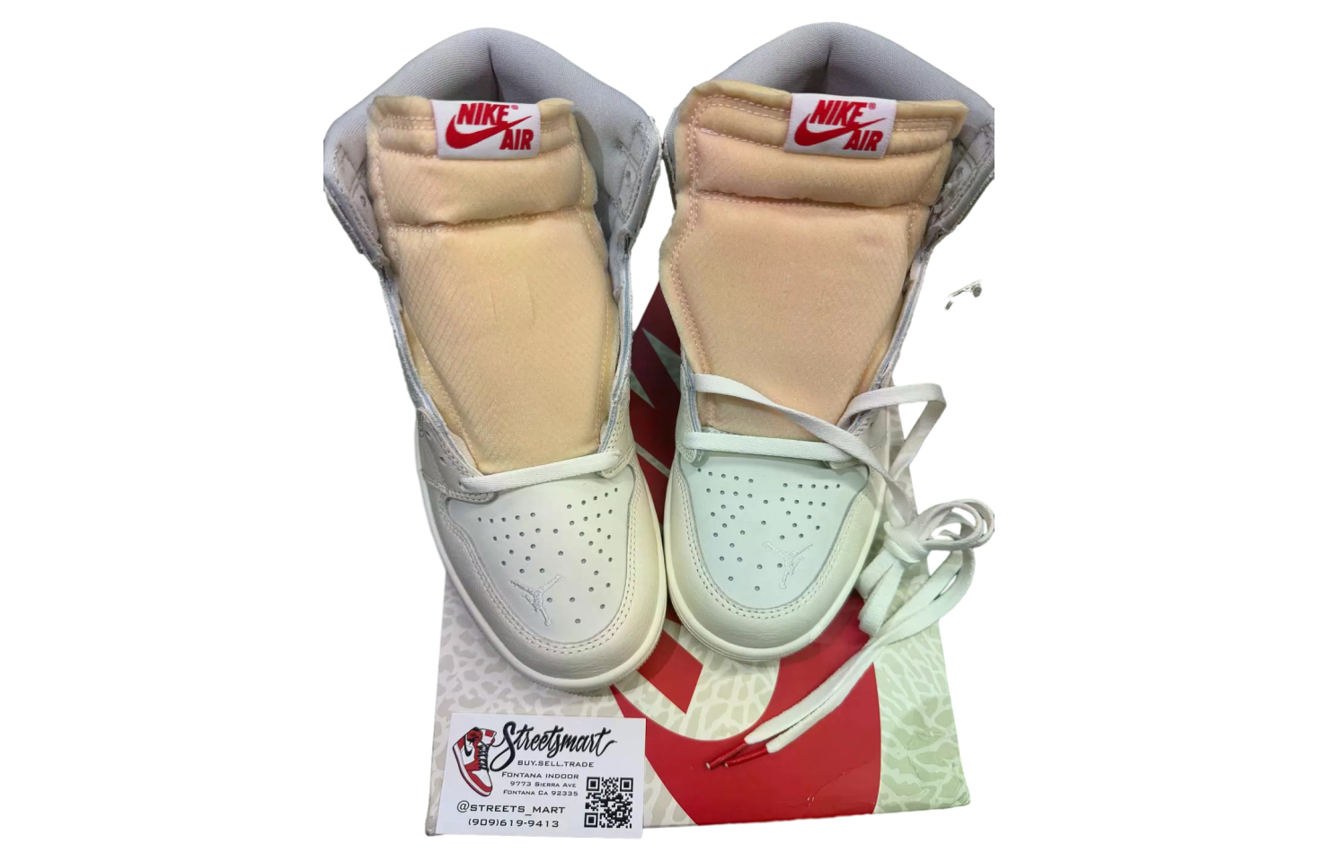 Air Jordan 1 High OG Sail / University Red