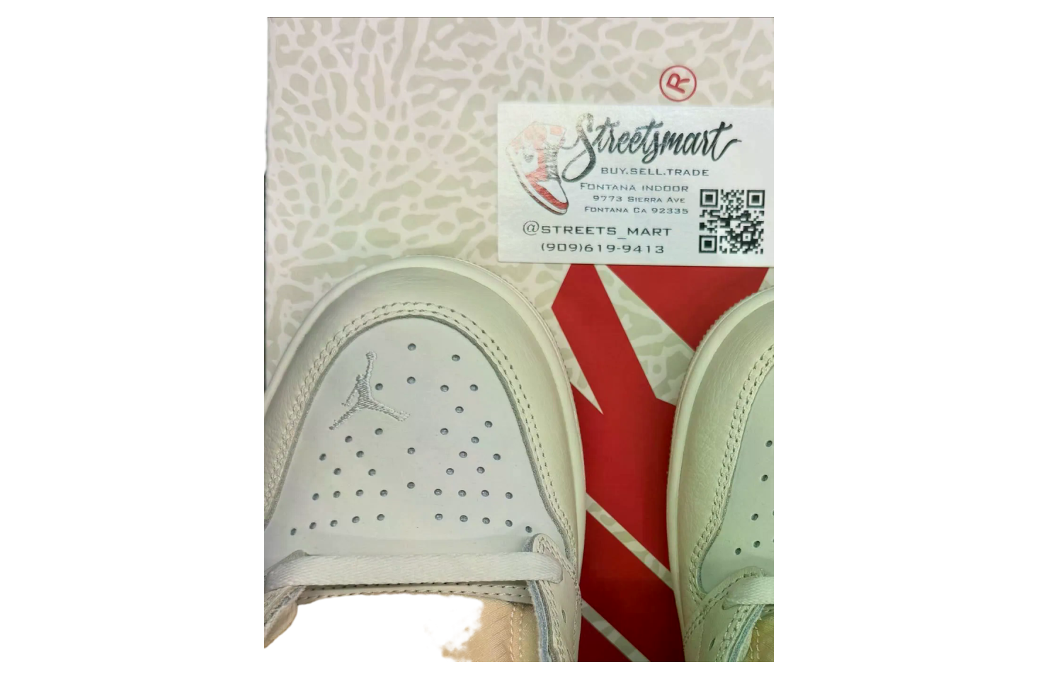 Air Jordan 1 High OG Sail / University Red