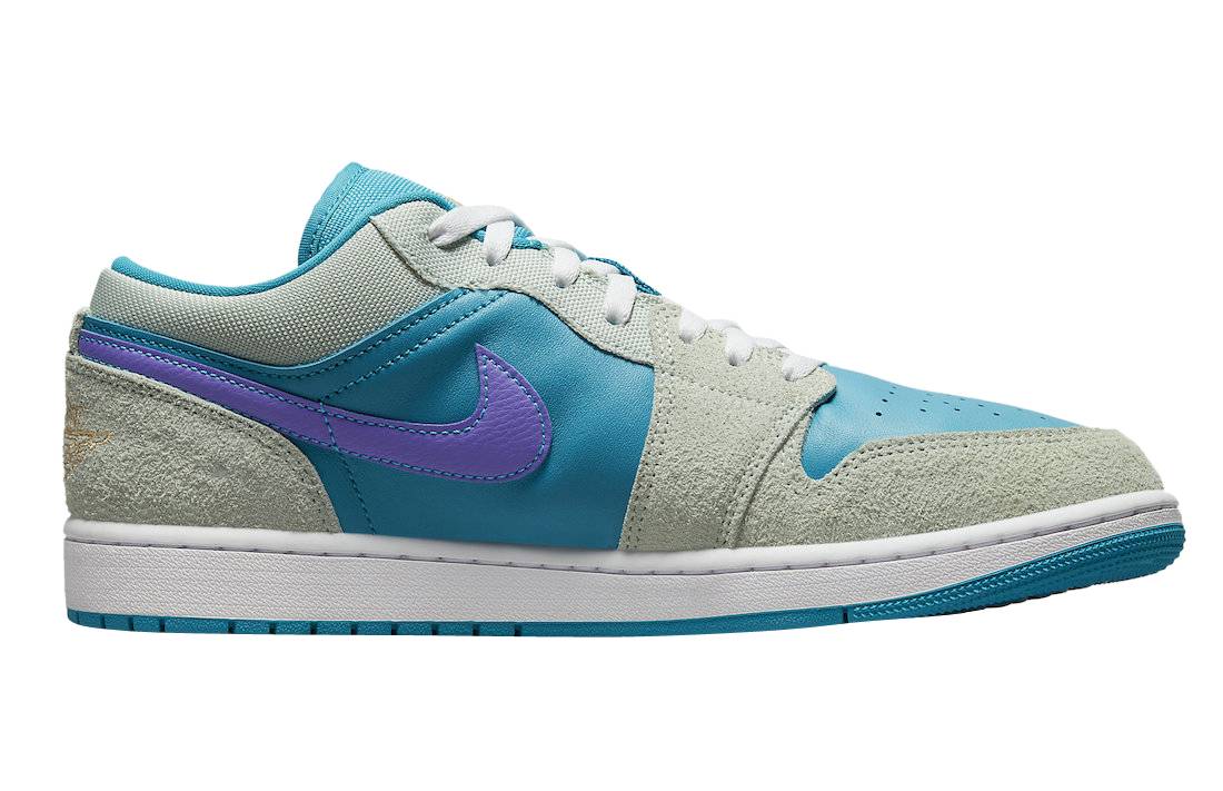 Air Jordan 1 Low Aquatone