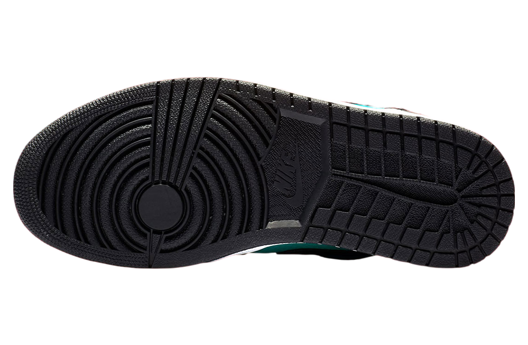 Air Jordan 1 Low Black / Aqua