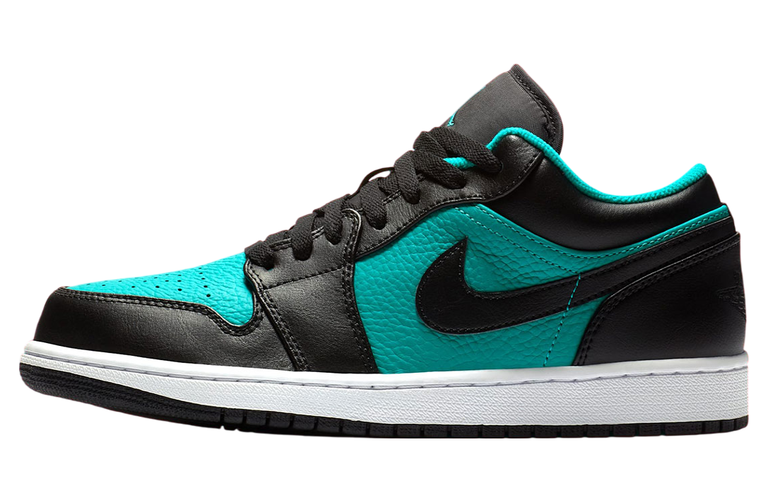 Air Jordan 1 Low Black / Aqua