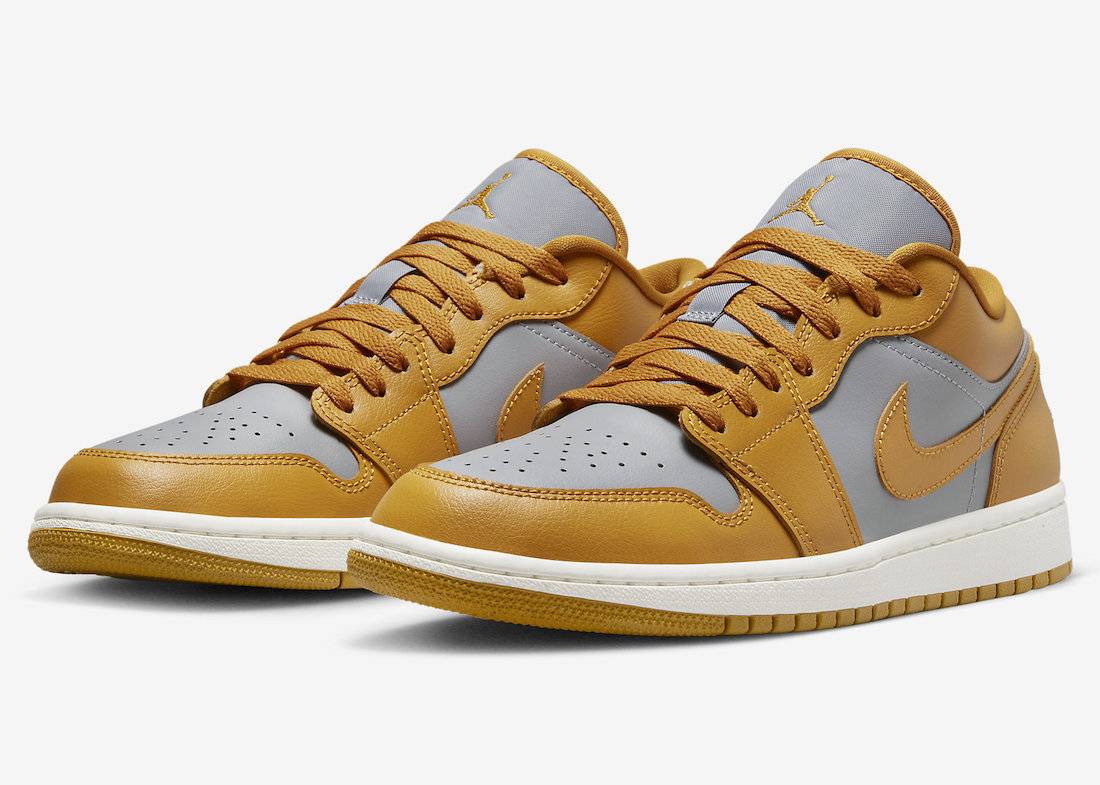Air Jordan 1 Low Curry Grey