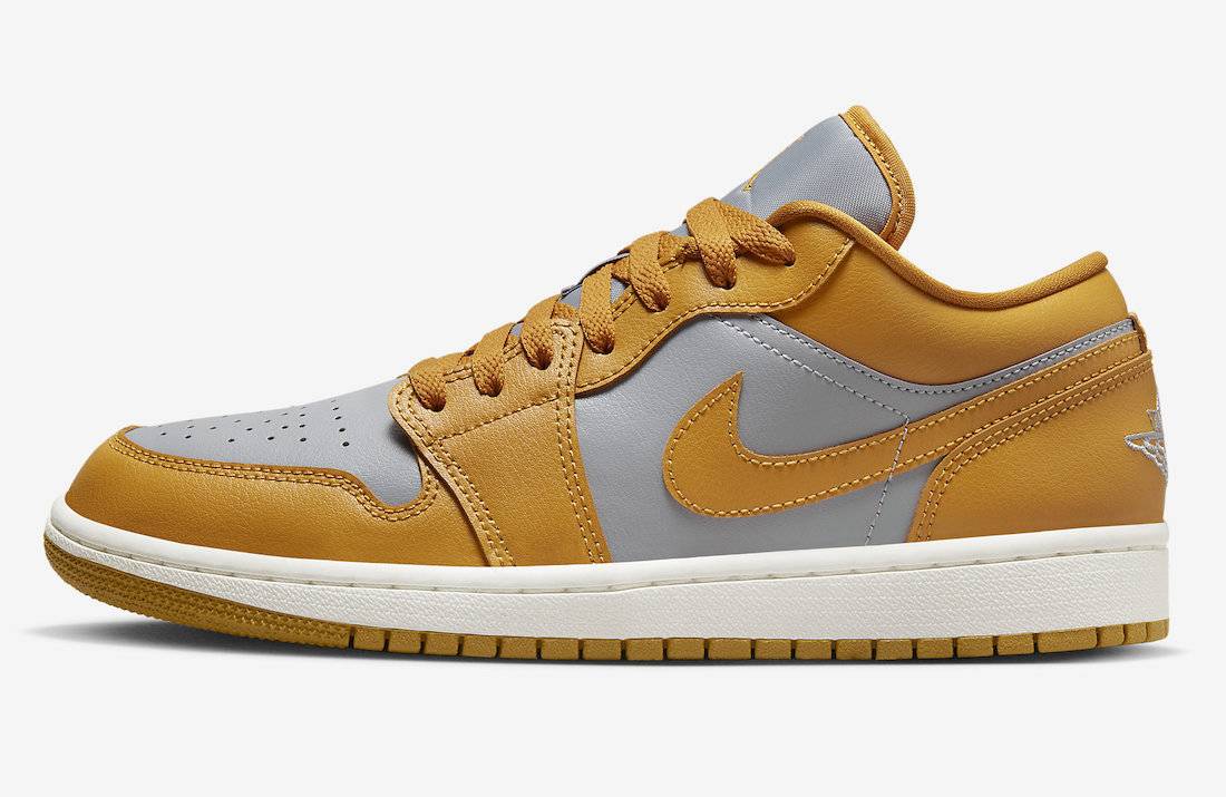 Air Jordan 1 Low Curry Grey