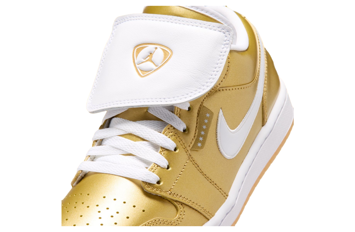 Air Jordan 1 Low Gold / White