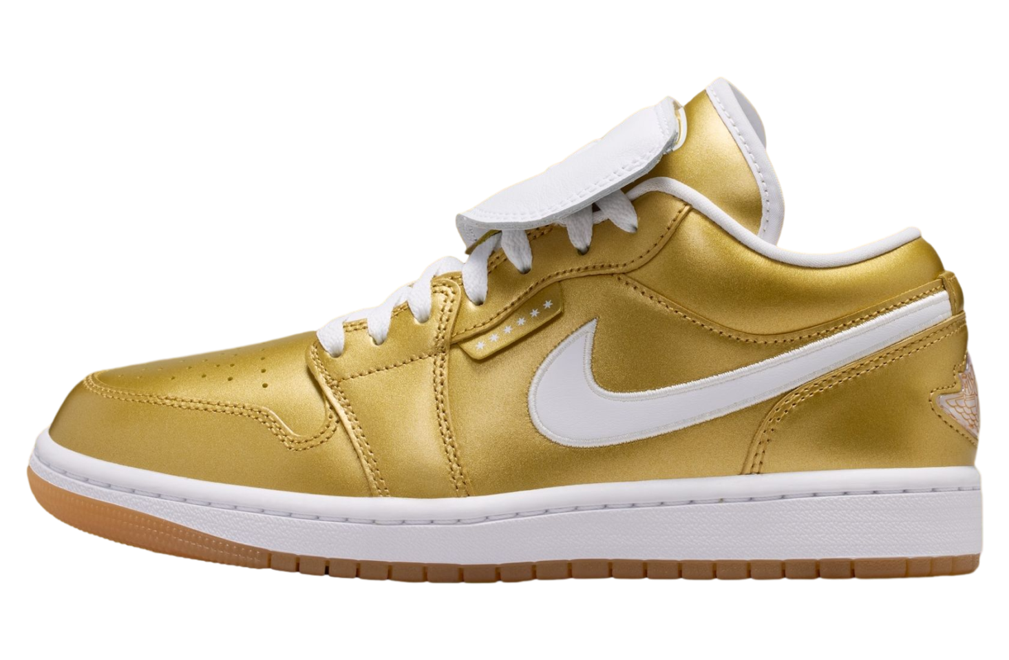 Air Jordan 1 Low Gold / White