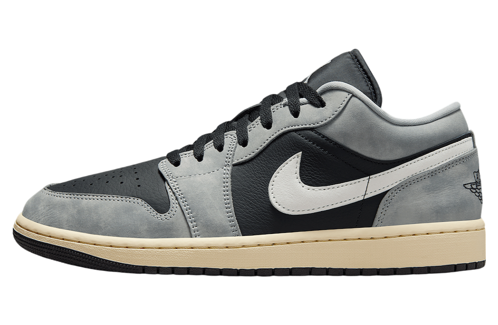 Air Jordan 1 Low Light Smoke Grey / White