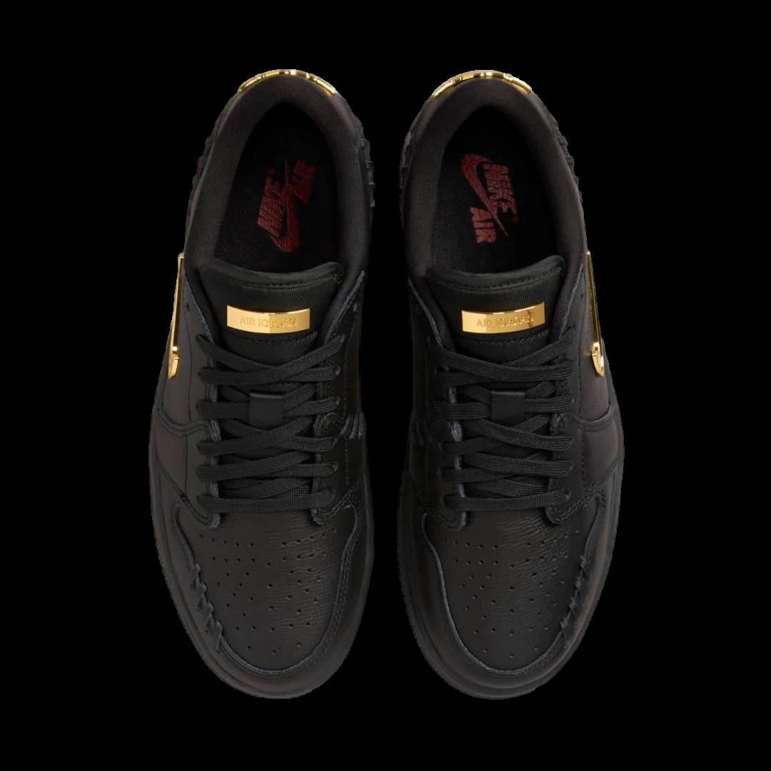 Air Jordan 1 Low Method of Make WMNS Black/Metallic Gold