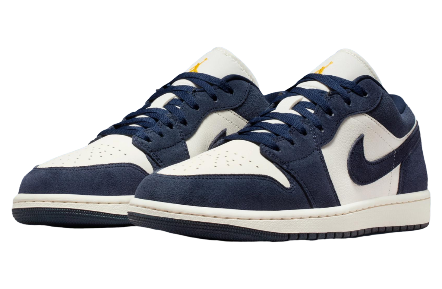 Air Jordan 1 Low Obsidian / University Gold