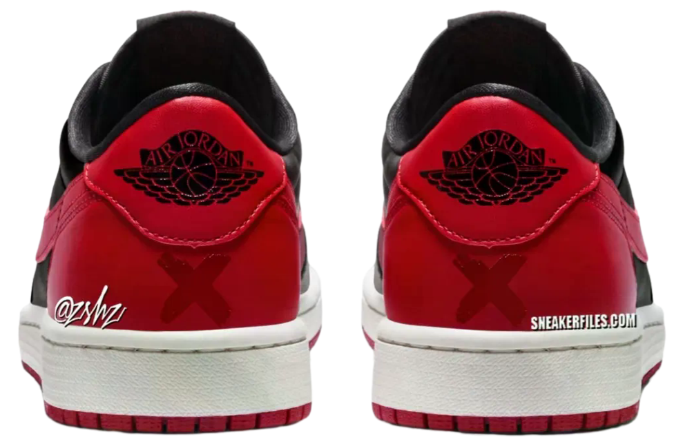 Air Jordan 1 Low OG Banned Black / Varsity Red