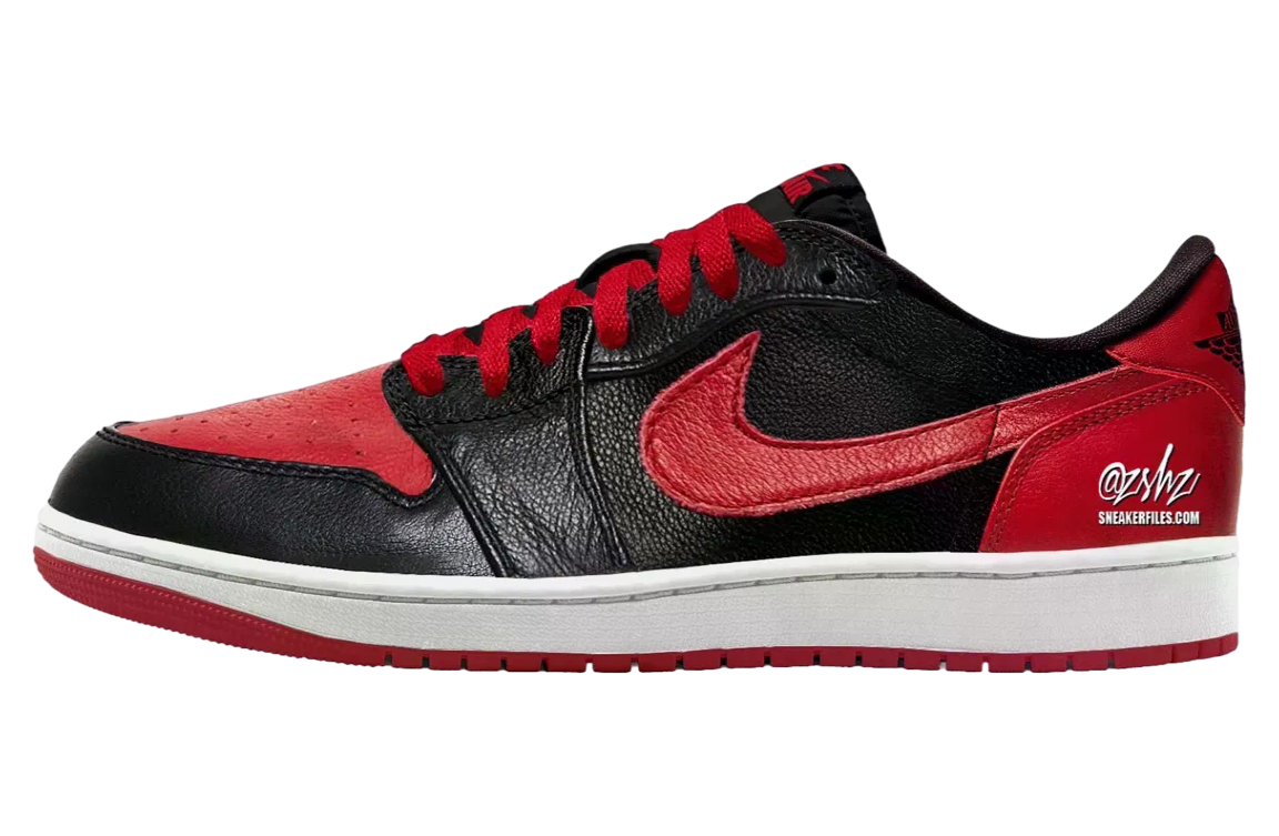 Air Jordan 1 Low OG Banned Black / Varsity Red
