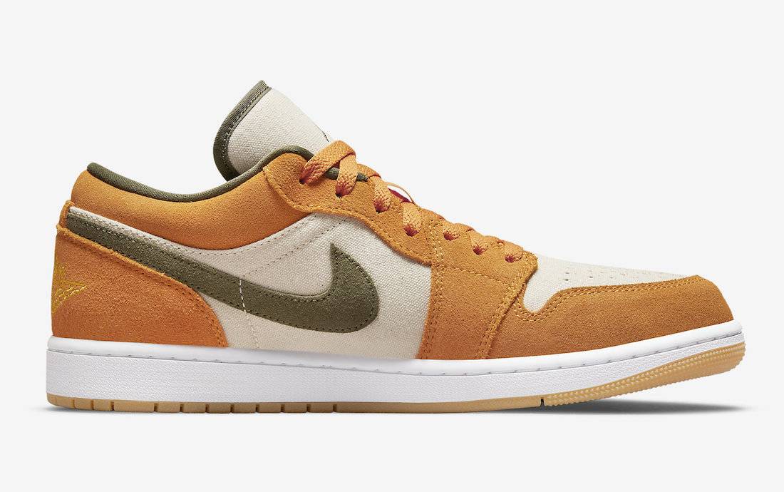 Air Jordan 1 Low Orange Olive