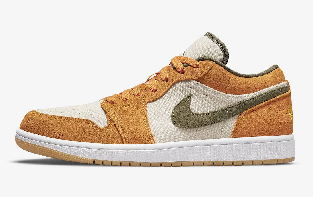 Air Jordan 1 Low Orange Olive
