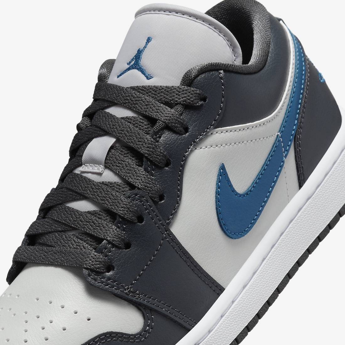 Air Jordan 1 Low WMNS Anthracite Industrial Blue
