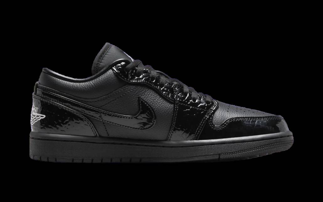 Air Jordan 1 Low WMNS Black Croc