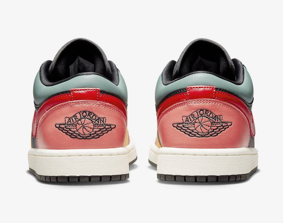 Air Jordan 1 Low WMNS Black Multicolor