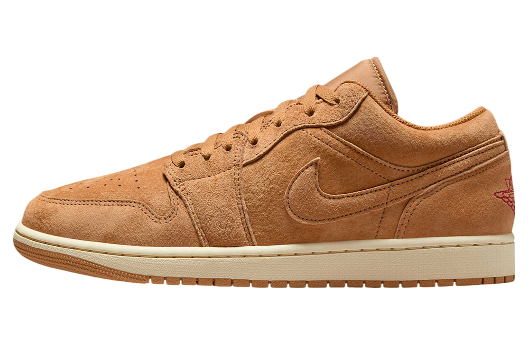 Air Jordan 1 Low WMNS Flax / Varsity Red