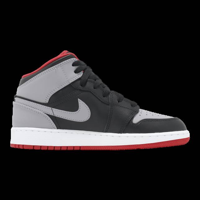 Air Jordan 1 Mid GS Black / Cement Grey