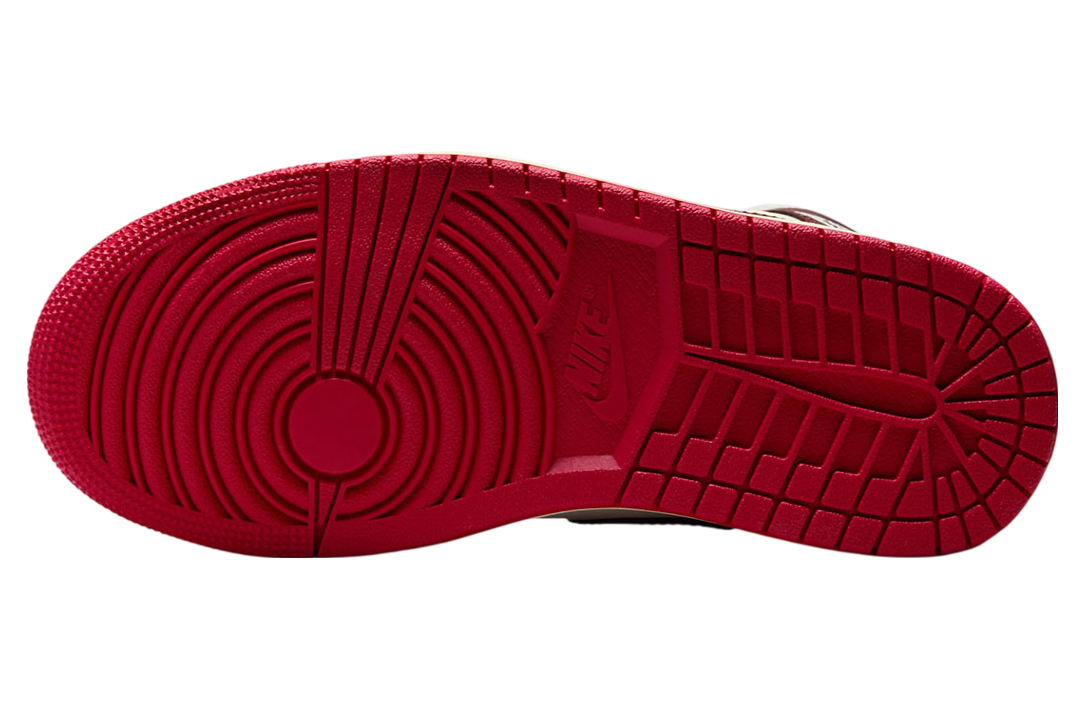 Air Jordan 1 Mid Sail / Mystic Hibiscus