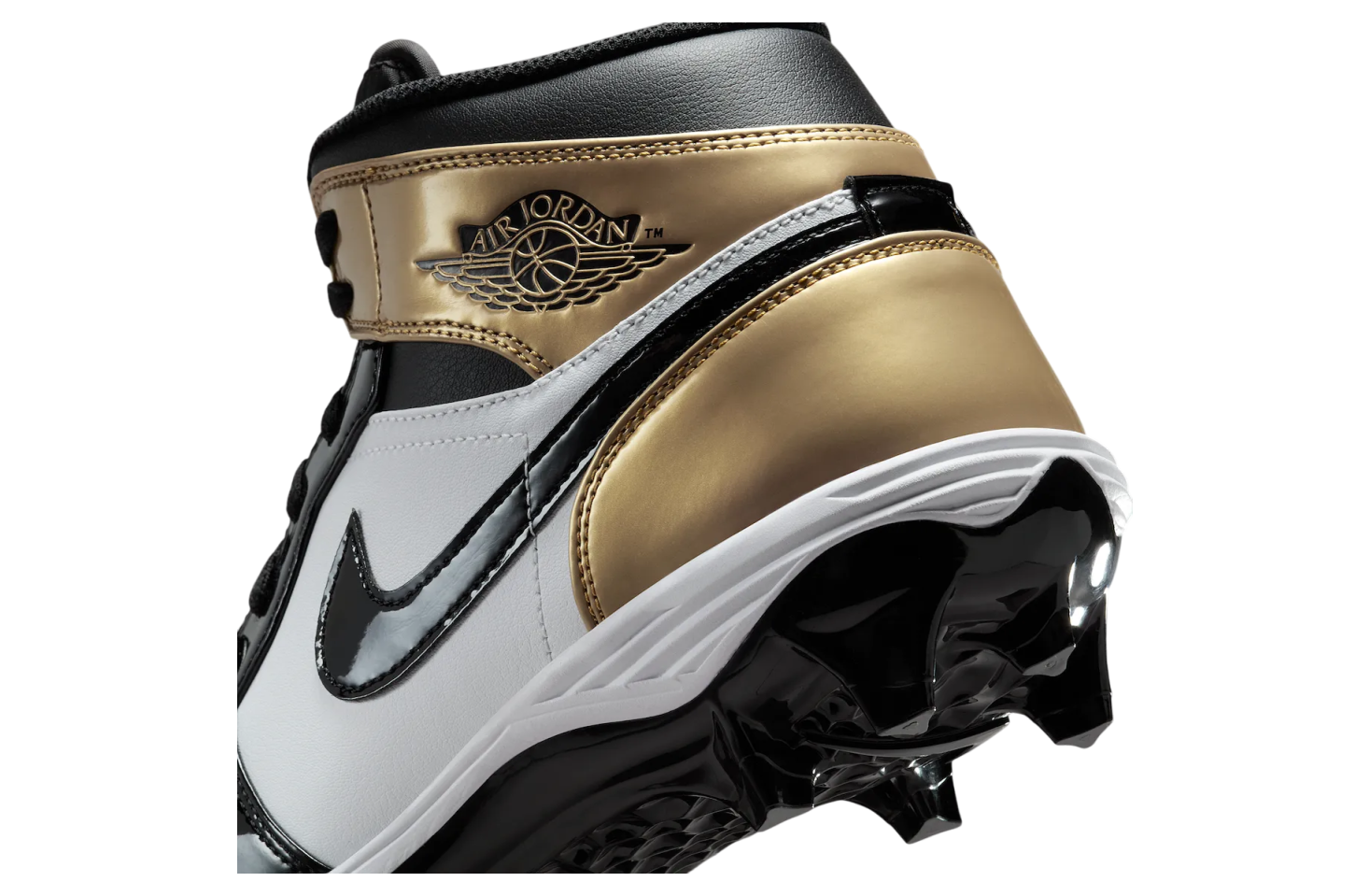Air Jordan 1 Mid TD Cleat Gold Toe