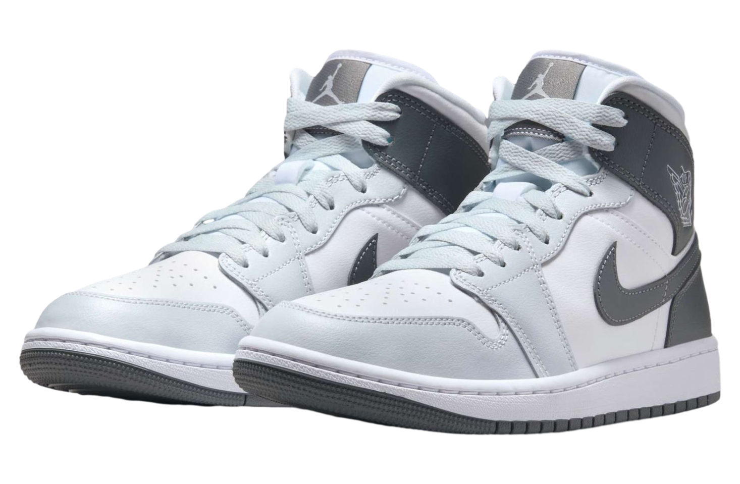 Air Jordan 1 Mid White / Pure Platinum
