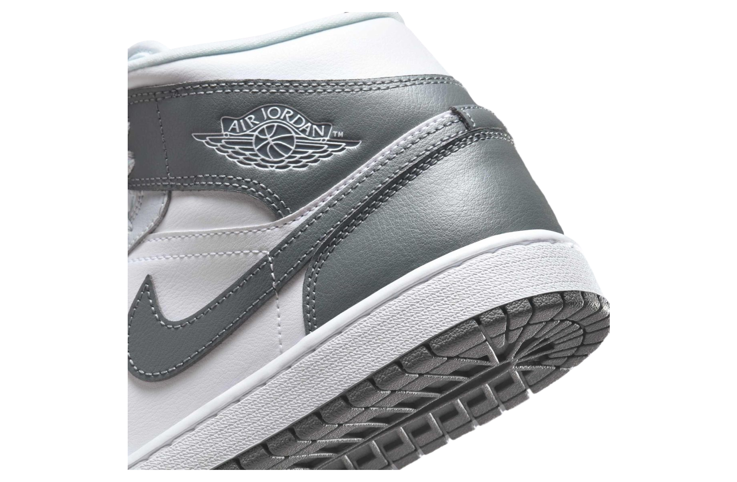 Air Jordan 1 Mid White / Pure Platinum