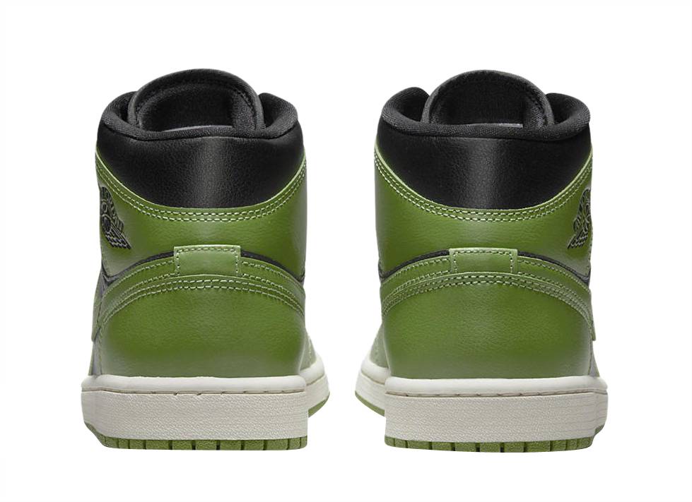 Air Jordan 1 Mid WMNS Black Green