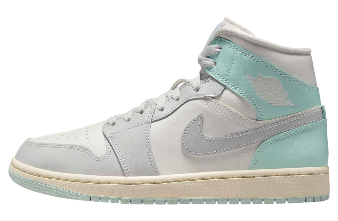 Air Jordan 1 Mid WMNS Football Grey / Igloo